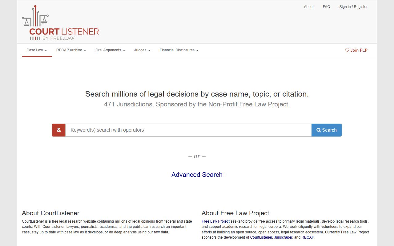 Meade County court records federal docket research through CourtListener