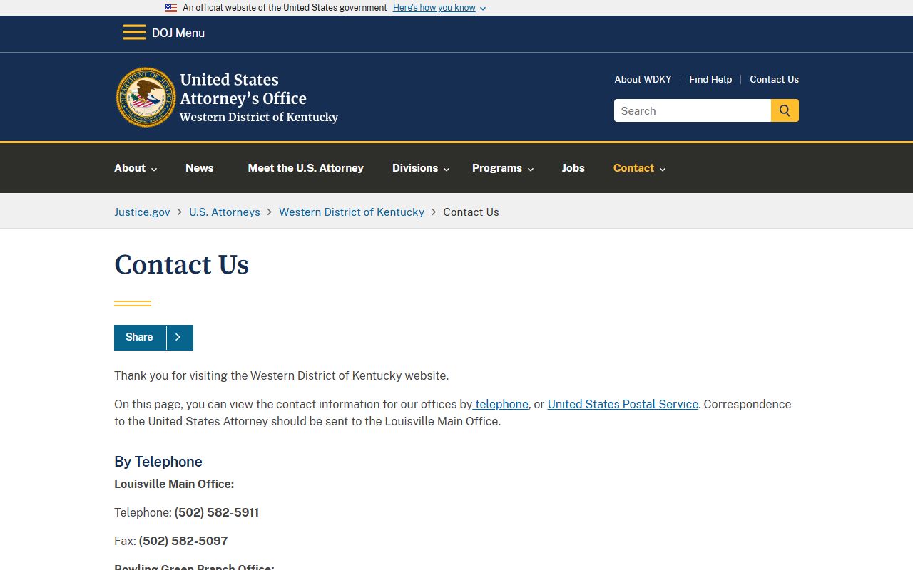Meade County Circuit Court records federal office contact distinction source