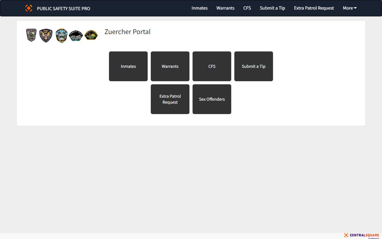 Meade County inmate records Zuercher jail roster portal