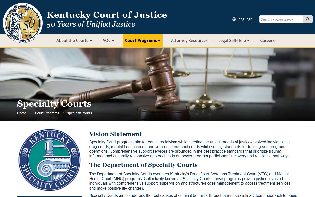 Meade County probate records Kentucky court program distinction source