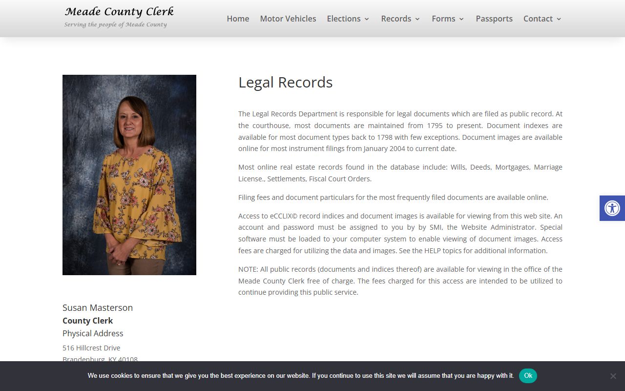 Meade County probate records legal records wills and settlements source